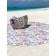 Pareo and beach rug "Lightness of flight", d = 150 cm