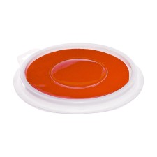 Finger -based paint, water -based, with a sponge, orange