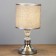 Venus desktop lamp 1x40W E27 220V silver 15x15x30 cm Risalux