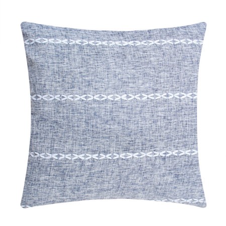 Pillowcase decorative Ethel pigtail color blue, 45x45 cm polyester-3