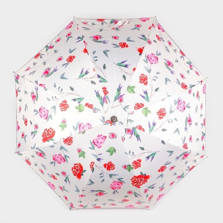 Umbrella - a semiautomatic “peonies” cane, Eponge, 8 spokes, r = 51 cm, color mix-8