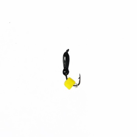 Mormyshka ants black + cube granne cheese, weight 0.3 g-1