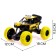 Radio-controlled jeep-trial jeep, works on the battery, yellow color