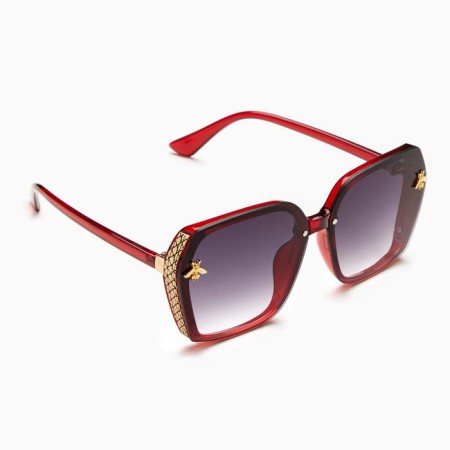 Sunglasses "OneSun", UV 400, pipe 13.5 cm, width 14 cm, lens 5.1 x 6.4 cm-3