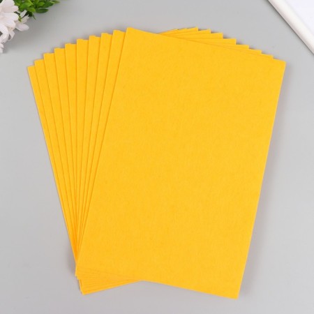 Fetr hard 2 mm "tangerine-orange" set 10 sheets format A4-1