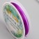 Elastomeric thread for beadwork (PPandex) 5 meters, section 0.8 mm color mix
