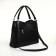 Women's bag with lightning, black color