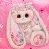 Baby backpack for the girl "Cute Bunny"