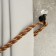 Hook for curtains KS007 CAPPIO, one -rod, black color, 2 pcs