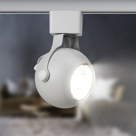 Single-phase track lamp TR35-gU10 WH under the lamp MR16 white