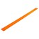 Line for a schoolboard with a holder, 1 m, orange