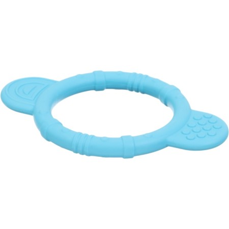 Silicone “Circle” reject, blue color, hep, button-2