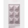 Baking uniform “Pyramid”, silicone, 6 cells, 29.5 × 17.2 × 4 cm, lilac