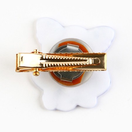 Hair hair clip luminous "Cutie Chibi", 3 x 3 cm-3