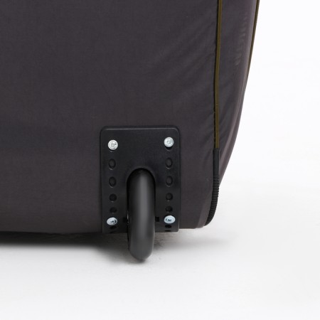Road bag on wheels, a lightning department, with an increase, an outer pocket, khaki color-4