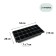 Cassette for growing Greengo seedlings at 21 cells, 250 ml, of plastic, 54 × 28 × 10 cm