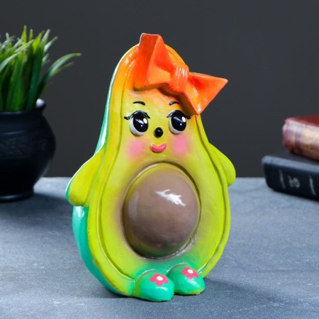 Avocado piggy bank 21 cm-4