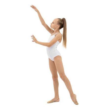 A swimsuit for gymnastics and dancing Grace Dance, p. 30, white color-6
