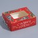 Folding box "New Year's Wreath", 10 x 8 x 3.5 cm, New Year