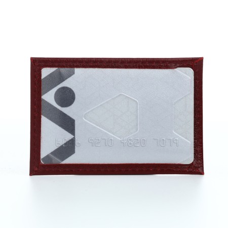 Cardholder, Textura, Burgundy Color-5