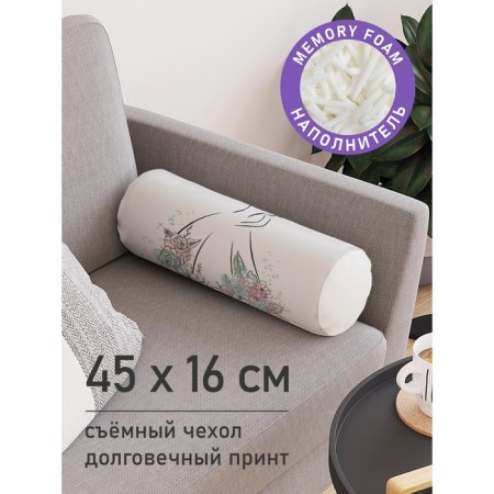 Pillow Golk "The beautiful lady spring, decorative, size 16x45 cm