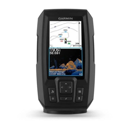 Garmin Striker Vivid 4CV (010-02550-01) with a transducer GT20, GPS, Black