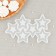 Silicone Mold for candy and chocolate "Stars", the color is transparent