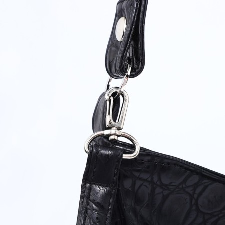 Load bag with lightning, external pocket, black color-4