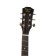 Set of guitarist premium, black: acoustic guitar, capodaster, strings
