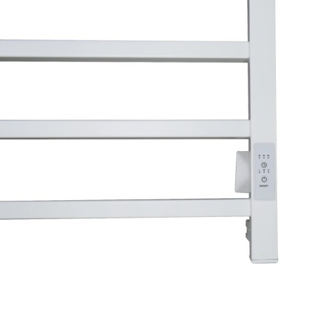 Electric towel "Sanprise" Quadro P10, 500x1000 mm, universal, white-4