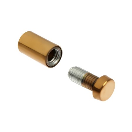 Remote holder for plates, 12x25 mm, color gold, set 10 pcs.-4