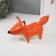 Piggy bank Ceramics "Red Fox" 26.5x7.7x14.9 cm