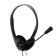 Headphones with a microphone Luzon RX-13, invoices, cable 2xjack 3.5, 1.5 m, black