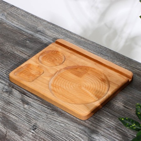 Adelica stand, for plate, mugs and phone, 25 × 21 × 1.8 cm-1