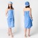 Sliper Sauna Slugar (skirt 80x150, mittens, hat), Makra 190g/m² 100% cotton