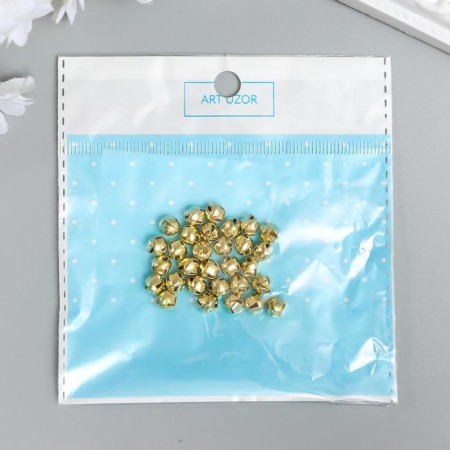 Set of decor for creativity Metal "Golden" d = 0.6 cm set 30 pcs-3