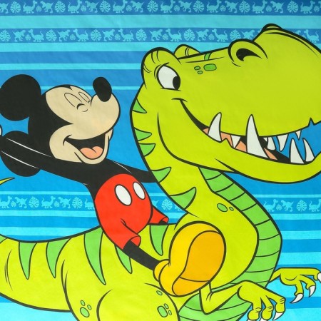 Bed linen 1.5 joint venture "Jungle", Mickey Mouse, 143*215 cm, 150*214 cm, 50*70 cm -1 pcs, Poplin-2