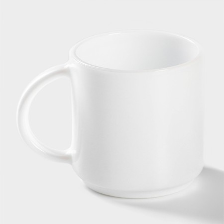 Mug Luminarc EVERYAYDAY, 340 ml, glass -ceramic, white color-1