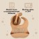 Set for feeding: bib, plate on the suction cup, spoon, m & b, beige
