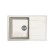 Dr.gans Smart “Olivia-740” kitchen washing is 740x480 mm, h = 180 mm, white color