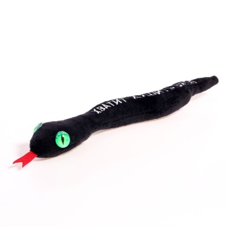 New Year! Soft toy "Enough to strangle a snake", a snake, black, 27-1