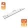 Handle Cappio rating, lightweight, d = 12 mm, m/o 224 mm, color mat. nickel