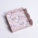 Bearbox, confectionery packaging with PVC lid, "flowers", 10.5 x 10.5 x 3 cm