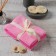 Set of terry towels and I "Pink" 30x30 cm - 3 pcs, 100% HL, 340 g/m2