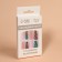 Follow nails "Bright leopard", 12 pcs, with adhesive plates, ballerina form, multi -colored