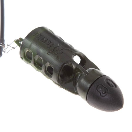 Installation Feeding bottom X-Feeder Big Fish, Bullet Flying feeder, 80 g-1