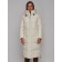 Coat insulated winter female, size 48, color light-beige