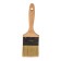 Brush flat bison 01005-075, light natural bristles, wooden pen, 3 ″/75mm