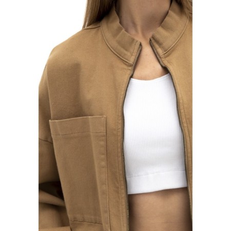 Women's jacket Eliseeva Olesya, size 56, beige color-2