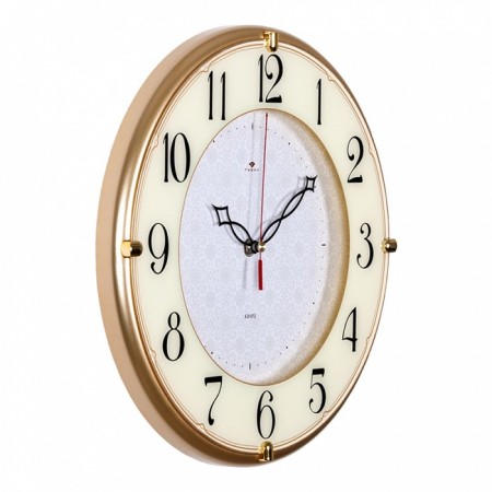 Watching clock, interior "classics with a pattern", silent, d-32.5 cm-1